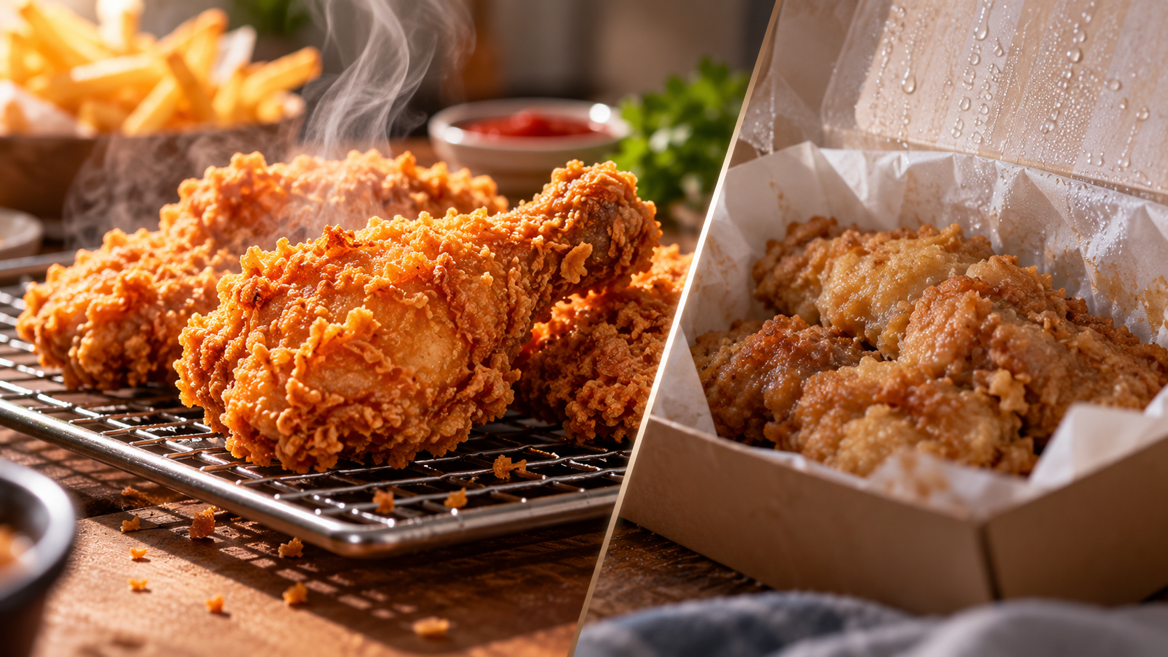 Why Does Crispy Food Turn Soggy? The Science of Keeping Food Crunchy
